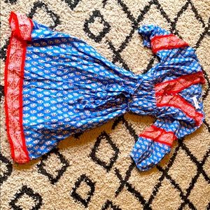 JCrew V neck Swim coverup